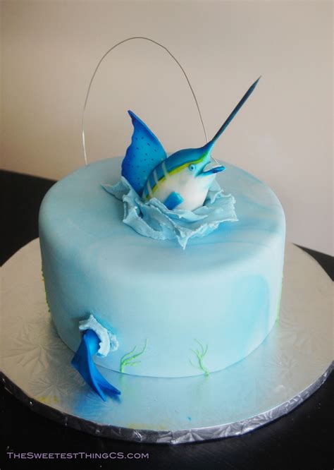 Fish Birthday Cake .